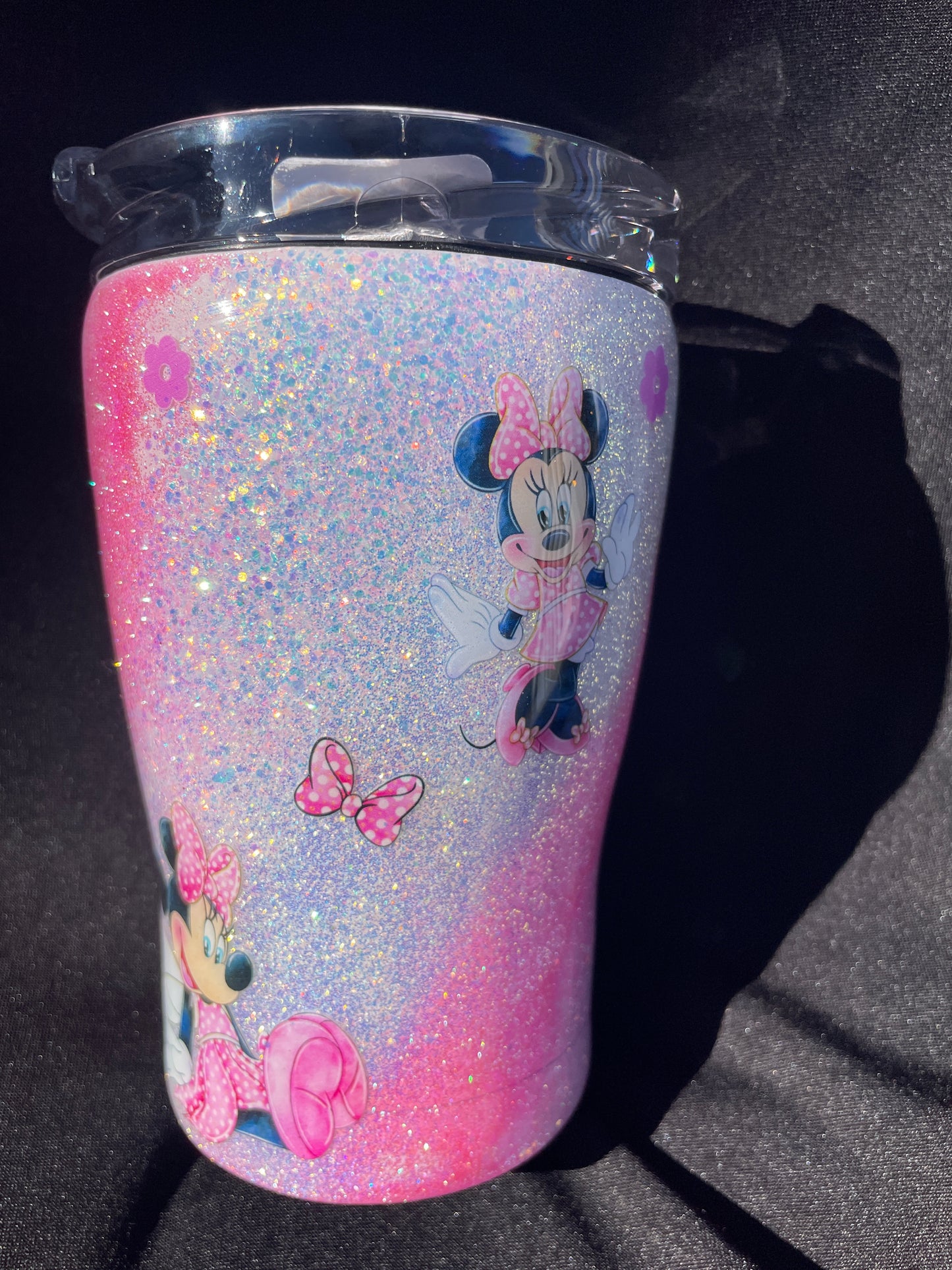 Kids 12 oz Pink swirl Tumbler