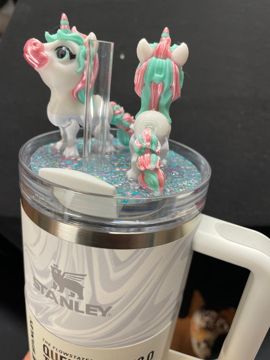 #78- Unicorn 40 oz topper