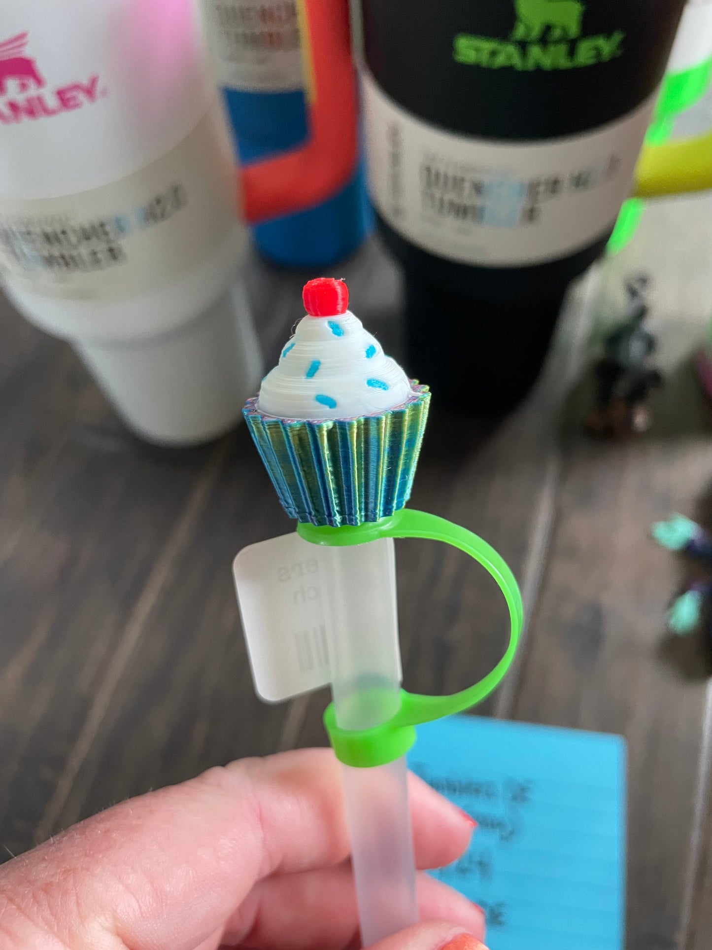 Cupcake Stanley toppers