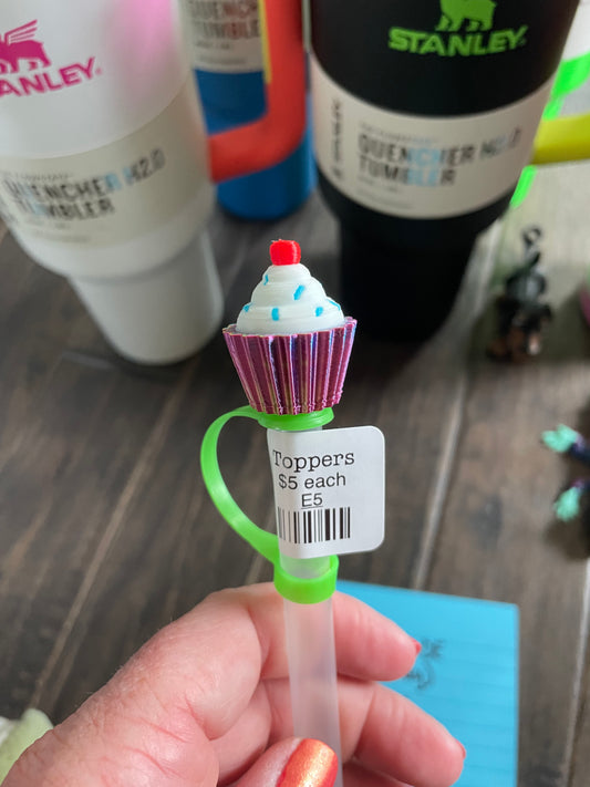 Cupcake Stanley toppers