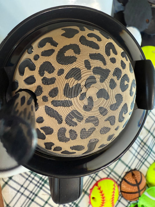 40 oz Stanley Topper- Leopard - 3D