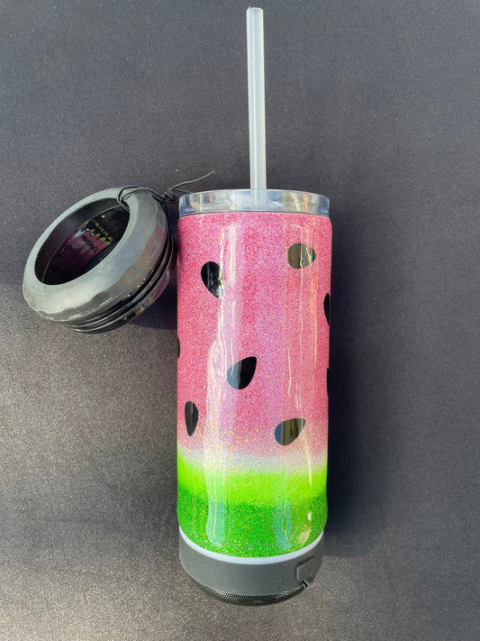 Watermelon 16 oz tumbler or beer koozie (B1c46)