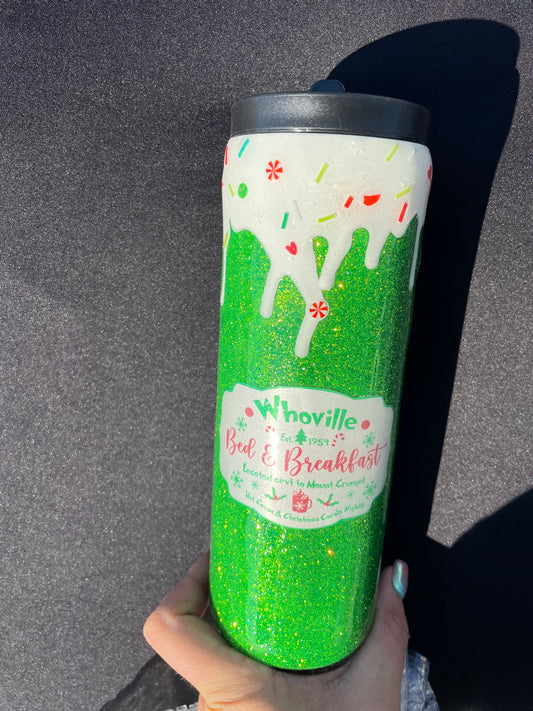 WhoVille 20 oz Skinny Flip top (B3)