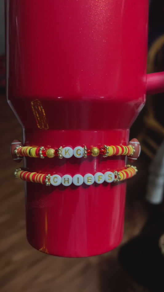 KC Chiefs Stanley bracelet