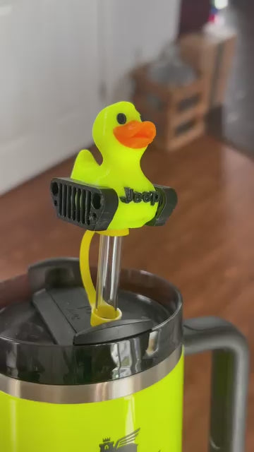 Jeep duck straw topper