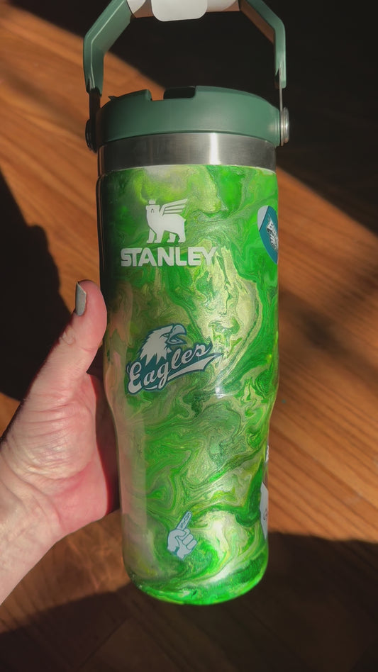 30 oz Stanley Fliptop- Eagles (48)