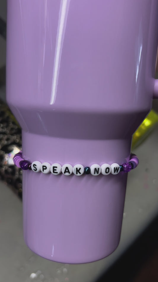 Speak now era Stanley bracelet