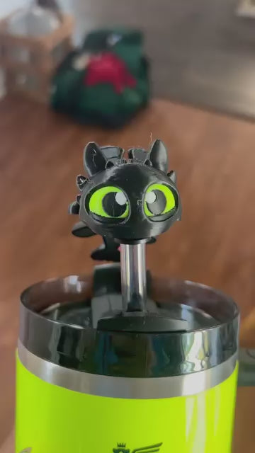 Toothless straw topper